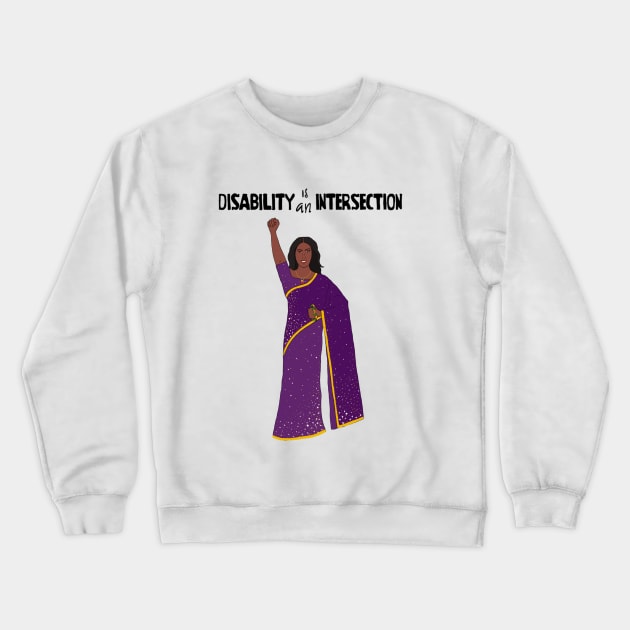Disability Is An Intersection Autistic Crewneck Sweatshirt by Dissent Clothing